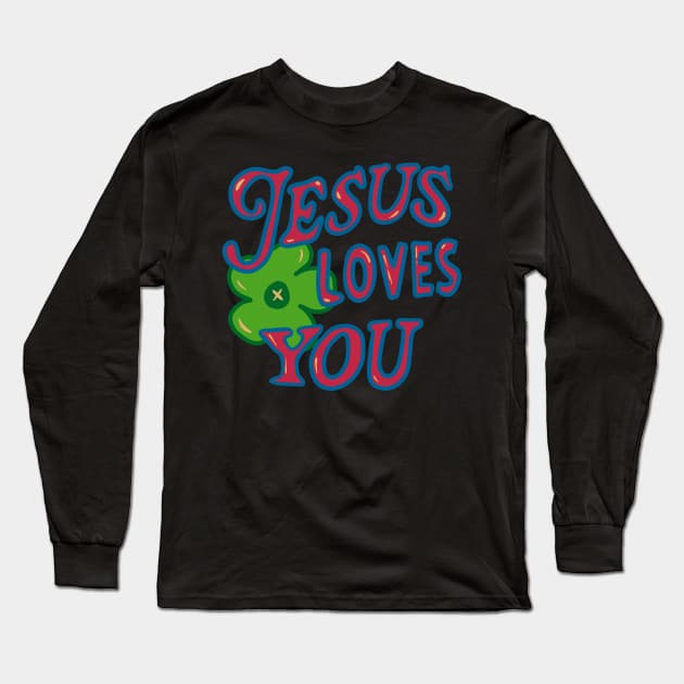 Jesus love you Long Sleeve T-Shirt by BAYAU STORE